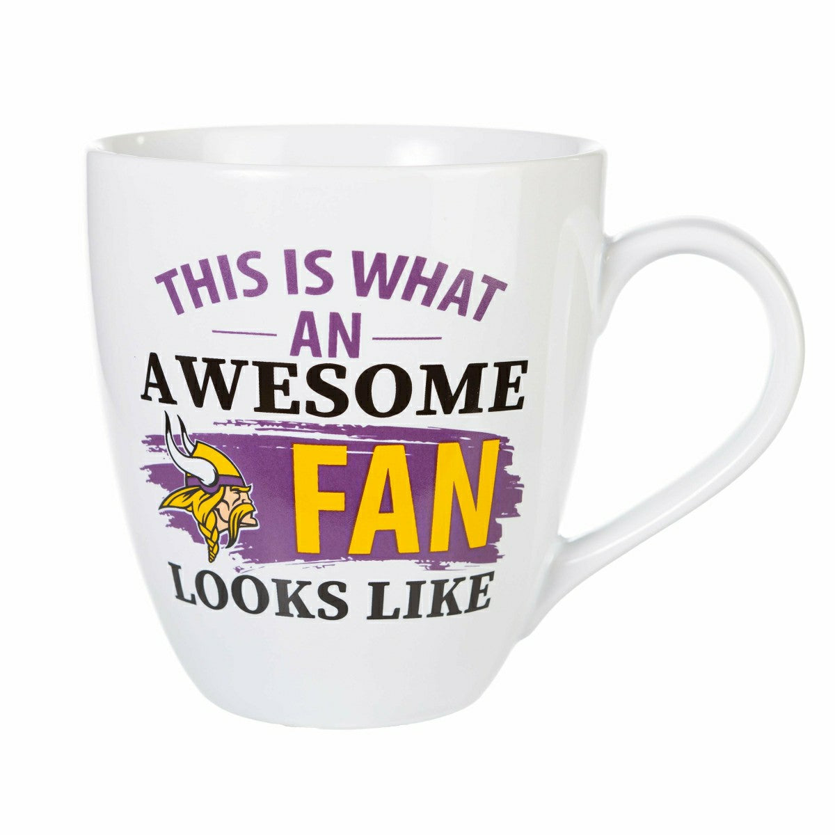 Team Sports America Signature - Minnesota Vikings, Ceramic Cup O'Java 17oz Gift Set
