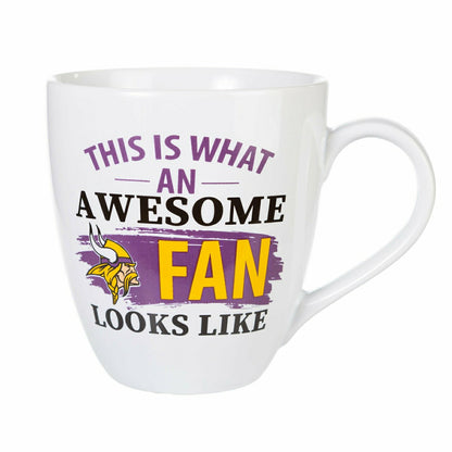 Team Sports America Signature - Minnesota Vikings, Ceramic Cup O'Java 17oz Gift Set