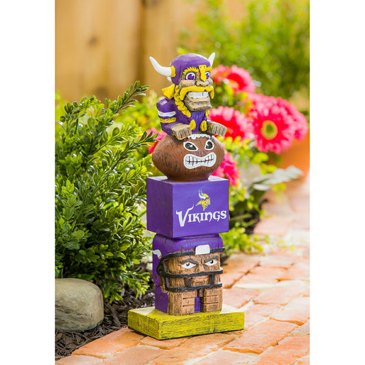 Team Sports America Classic - Minnesota Vikings Tiki Team Totem Garden Statue