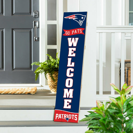 Team Sports America Best Seller - New England Patriots Large Single Sided Leaner, 46"