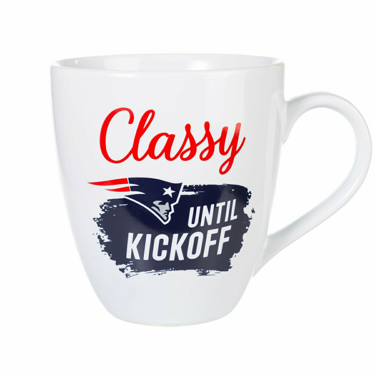 Team Sports America Exclusive - New England Patriots, Ceramic Cup O'Java 17oz Gift Set