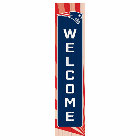 Team Sports America Trending - New England Patriots Summer Seasonal Single Sided Large Leaner, 46"