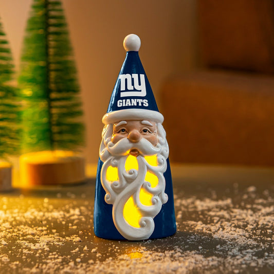 Team Sports America Trending - New York Giants Santa LED Statuary, 8"