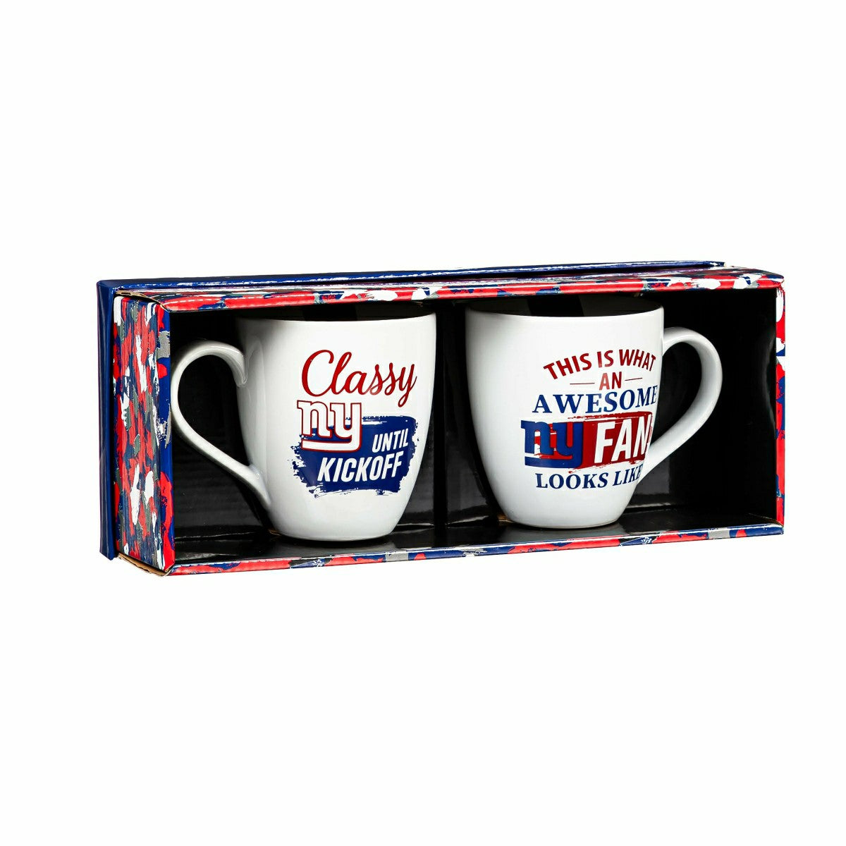 Team Sports America Everyday - New York Giants, Ceramic Cup O'Java 17oz Gift Set
