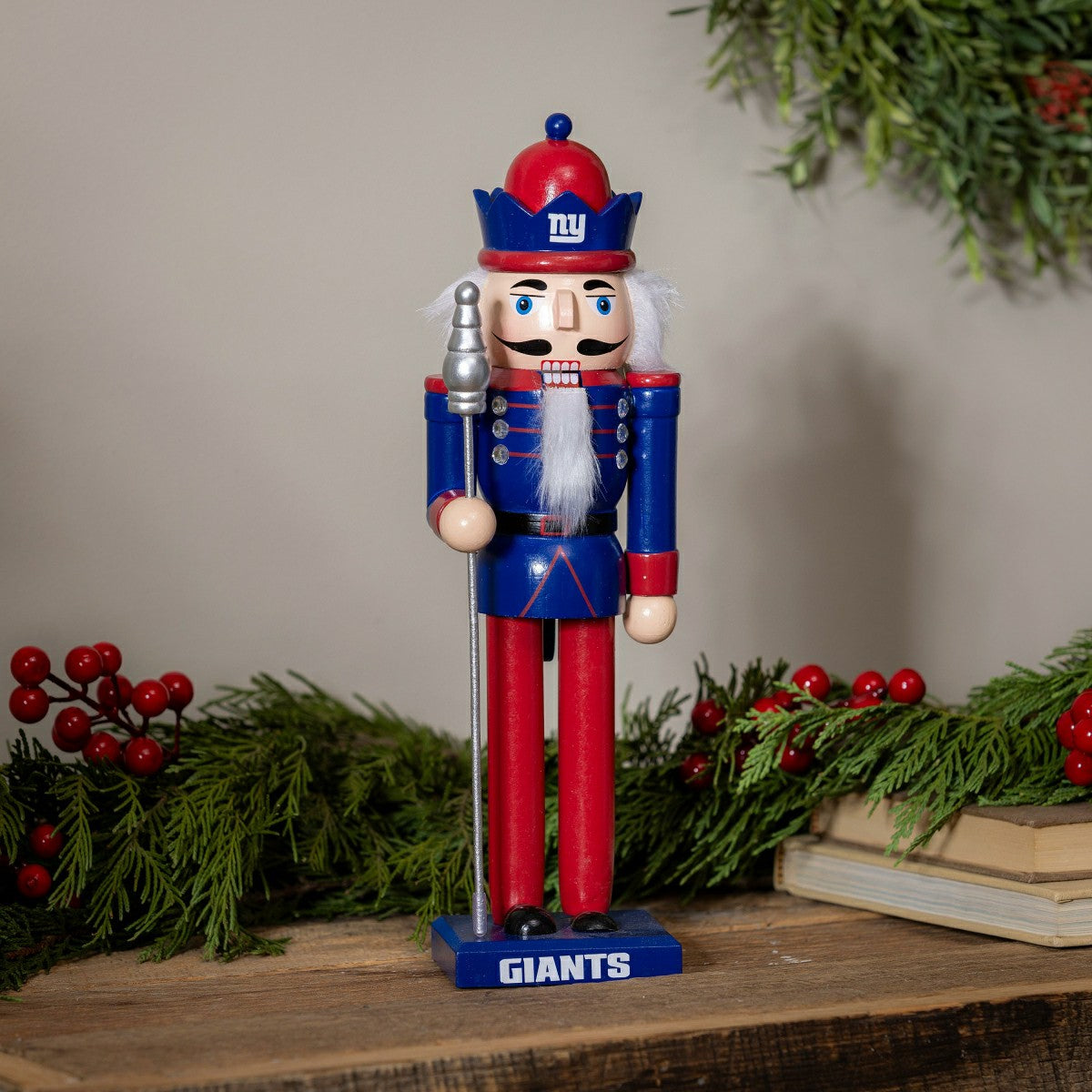 Team Sports America Essential - Nutcracker Statue, New York Giants