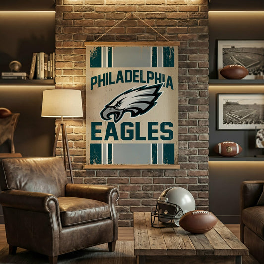 Team Sports America Everyday - Philadelphia Eagles, Canvas Wall Tapestry, Large, 54x36