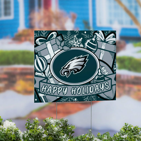 Team Sports America Trending - Philadelphia Eagles Yard Sign, Holiday
