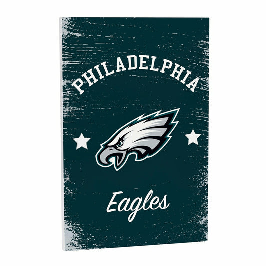 Team Sports America Essential - Philadelphia Eagles Wood Wall Sign, 16x24