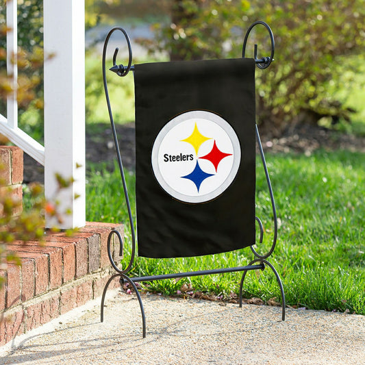 Team Sports America Everyday - Pittsburgh Steelers Applique Garden Flag