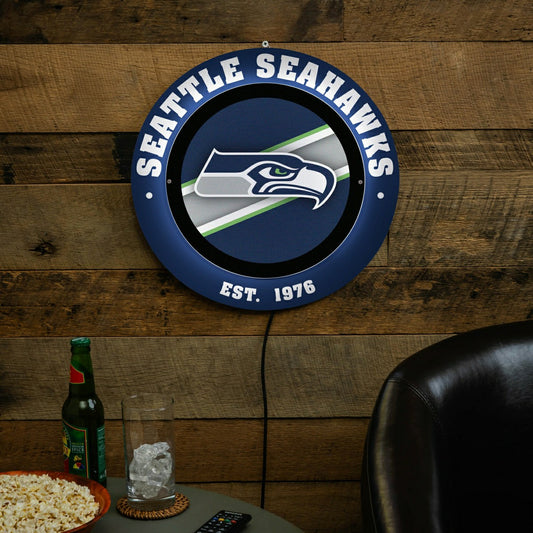 Team Sports America Classic - Seattle Seahawks, Metal Lite, Round