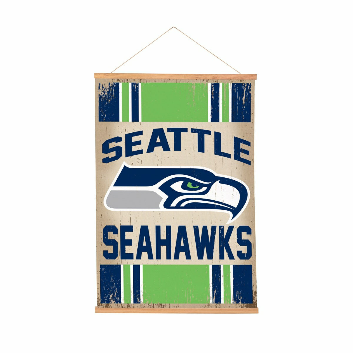 Team Sports America Value - Seattle Seahawks, Canvas Wall Tapestry, Medium, 36x24