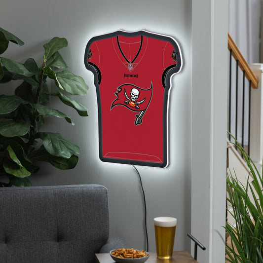 Team Sports America Essential - Tampa Bay Buccaneers NFL Football Jersey Edgelite LED Decor