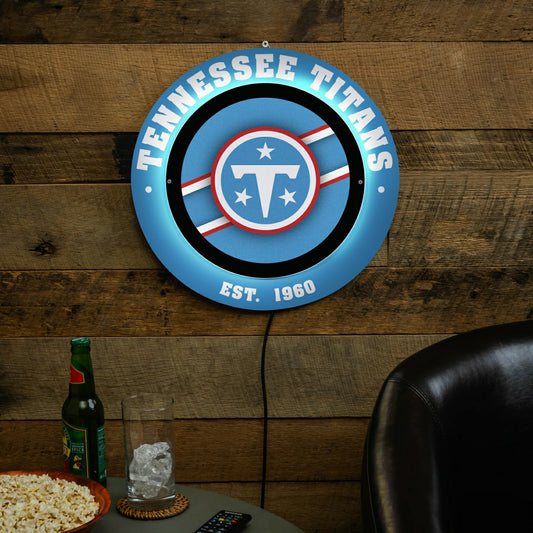 Team Sports America Value - Tennessee Titans, Metal Lite, Round