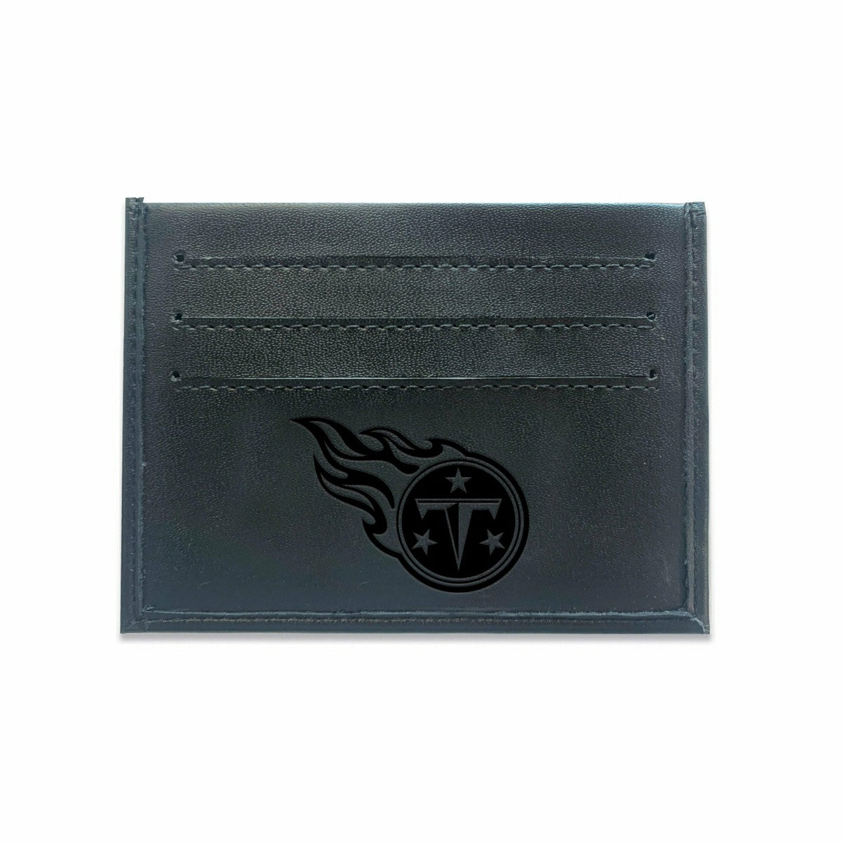 Team Sports America Signature - Front Pocket Wallet w/ RFID Blocking, Tennessee Titans, Black