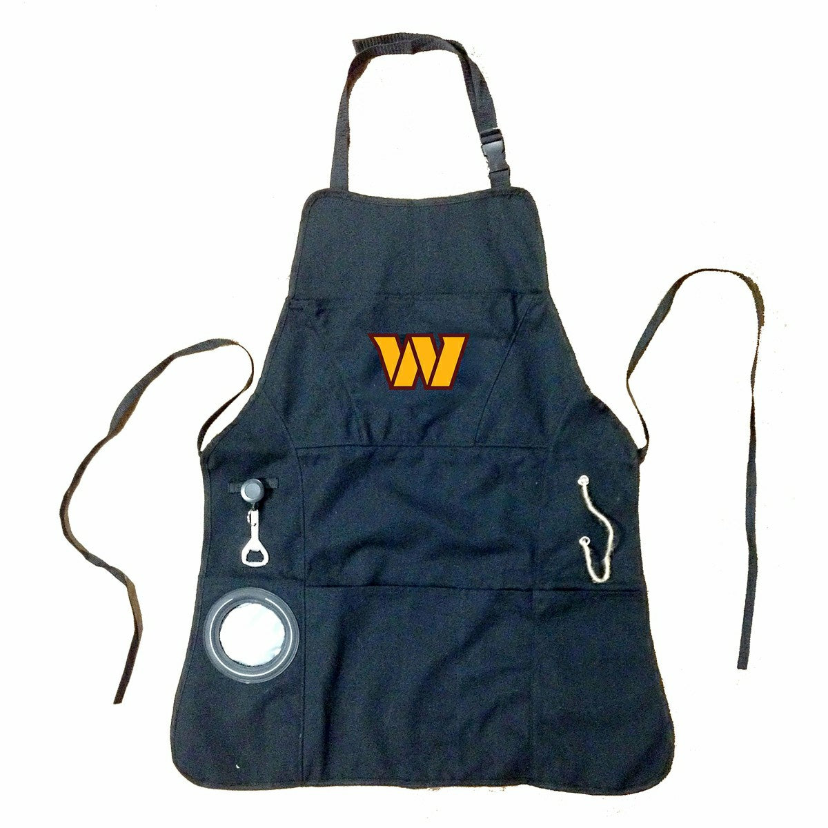 Team Sports America Recommended - Grill Apron, Black, Washington Commanders