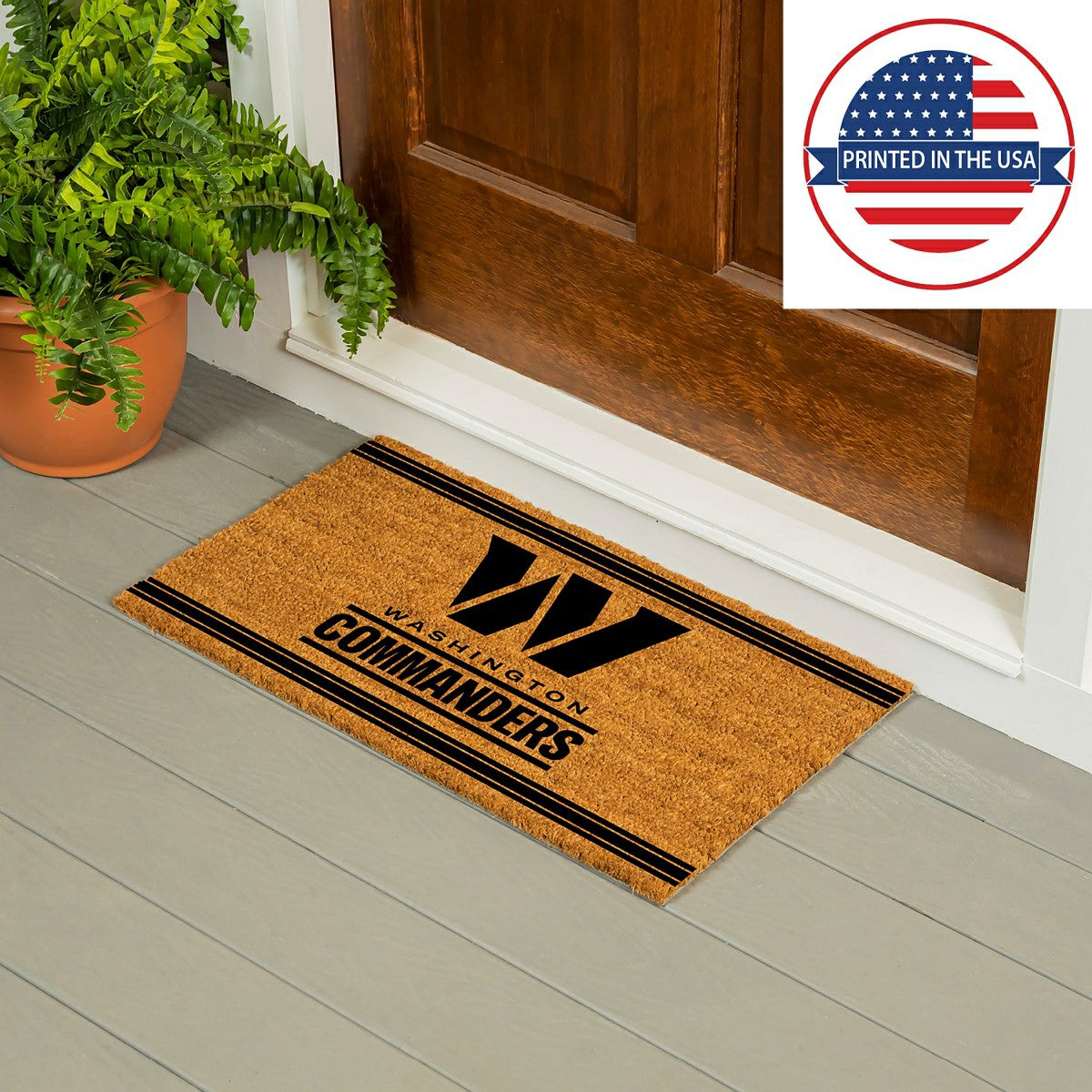 Team Sports America Value - Washington Commanders, Coir Mat 1C