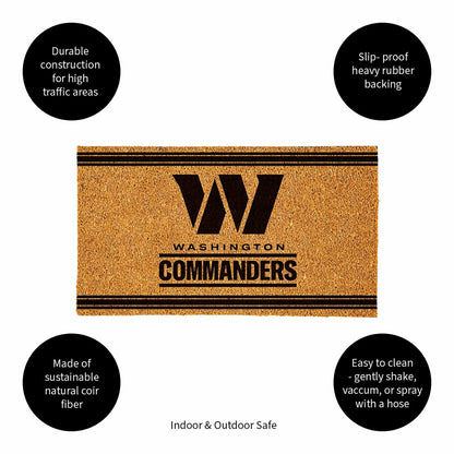 Team Sports America Value - Washington Commanders, Coir Mat 1C