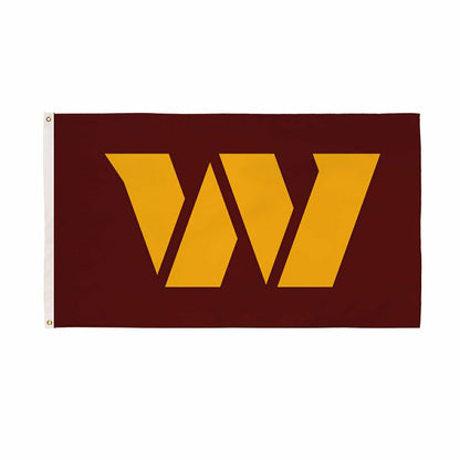 Team Sports America Everyday - Washington Commanders Single Sided Flag w/ 2 Grommets, 3'x5'