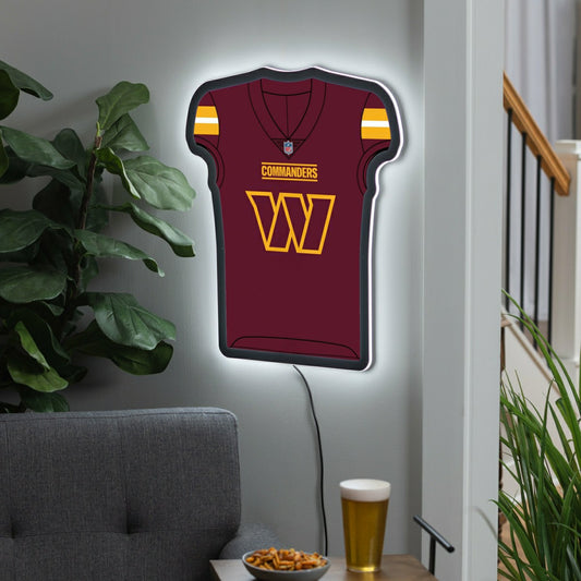 Team Sports America Value - Washington Commanders NFL Football Jersey Edgelite LED Decor