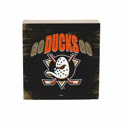 Team Sports America Exclusive - Anaheim Ducks Plock, Down Home Fans, 6x6