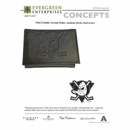 Team Sports America Value - Wallet, Tri-Fold, Anaheim Ducks