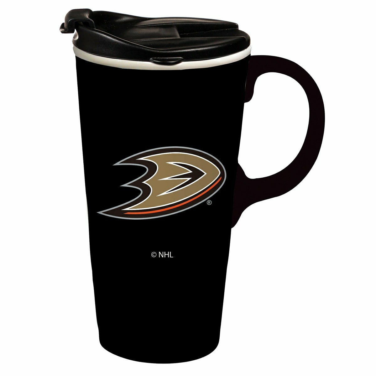 Team Sports America Everyday - Boxed Travel Latte Cup, Anaheim Ducks