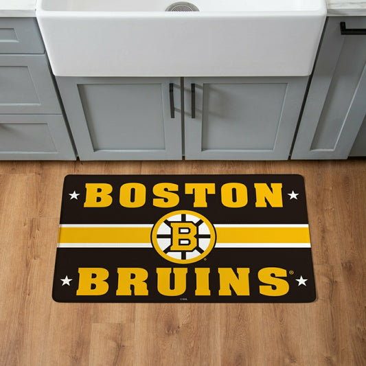 Team Sports America Signature - Boston Bruins Anti-Fatigue Mat, 18"x30"