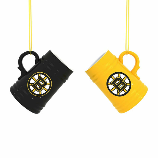 Team Sports America Value - Boston Bruins Ceramic Mini Stein, 3oz, set of 2