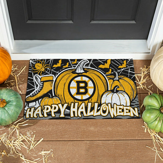 Team Sports America Everyday - Boston Bruins Halloween PVC Mat, 28"x16"