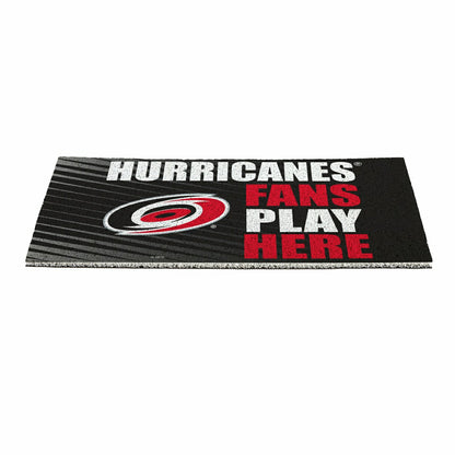 Team Sports America Exclusive - Carolina Hurricanes Fan Mat, 28"x16"