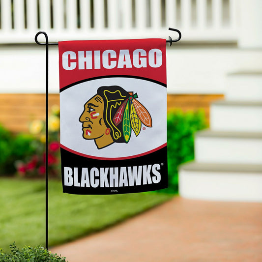 Team Sports America Trending - Chicago Blackhawks Suede Garden Flag
