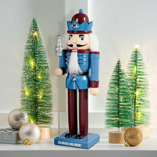 Team Sports America Best Seller - Nutcracker Statue, Colorado Avalanche