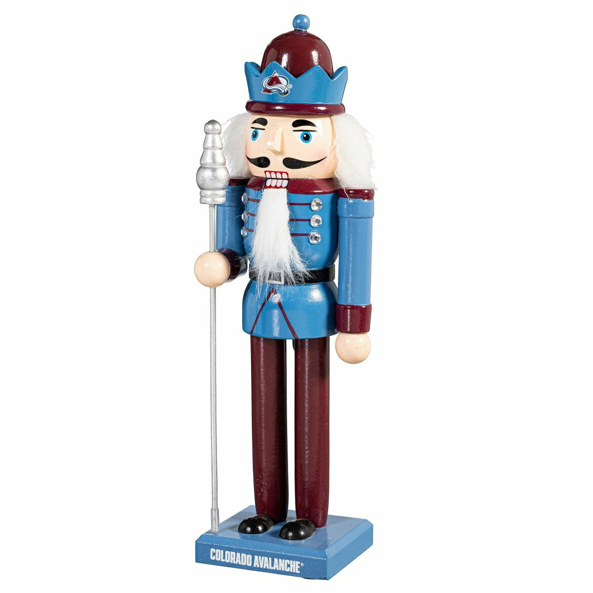 Team Sports America Best Seller - Nutcracker Statue, Colorado Avalanche
