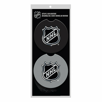 Team Sports America Essential - Colorado Avalanche Car Coaster Set, 2pc
