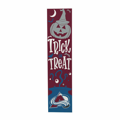 Team Sports America Recommended - Colorado Avalanche 47" Double Sided Leaner, Halloween