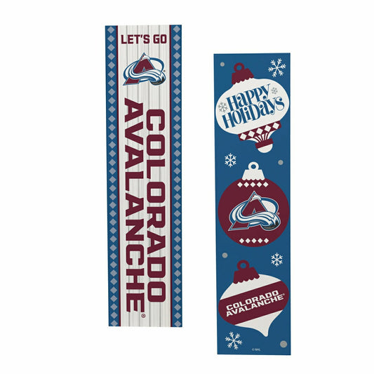 Team Sports America Signature - Colorado Avalanche 47" Double Sided Leaner, Christmas