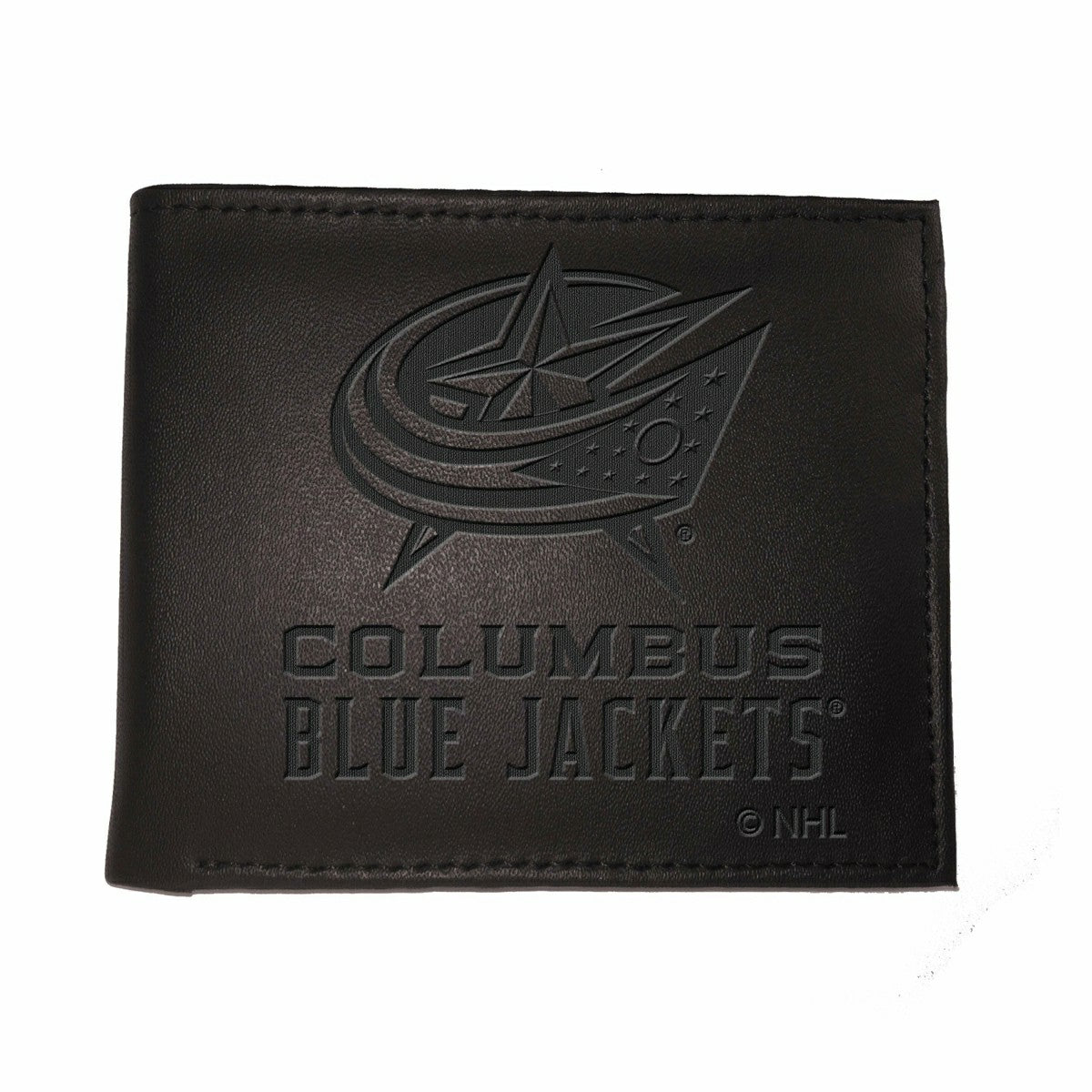 Team Sports America Classic - Columbus Blue Jackets, Bi-Fold Wallet, Black