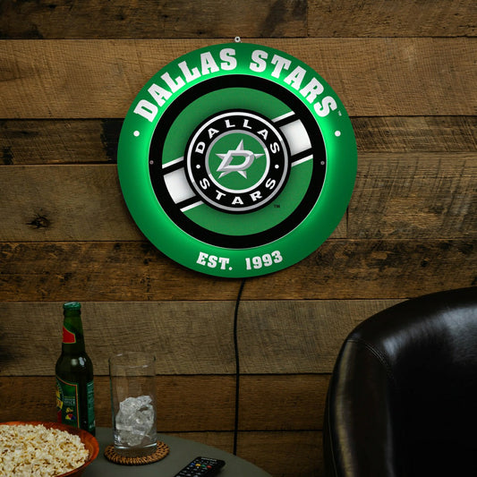 Team Sports America Best Seller - Dallas Stars, Metal Lite, Round