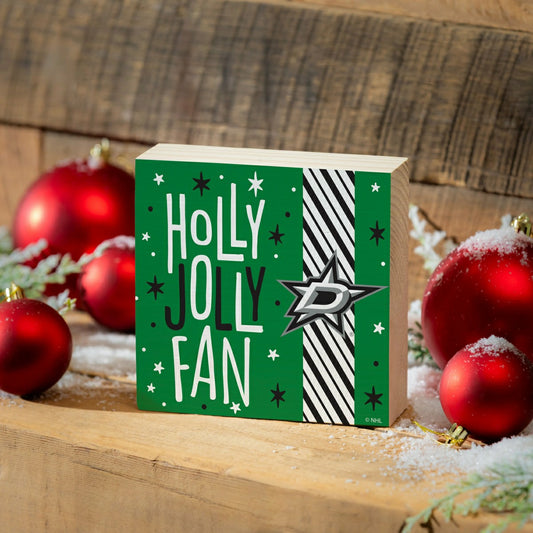 Team Sports America Exclusive - Dallas Stars Block, Holiday, 6x6