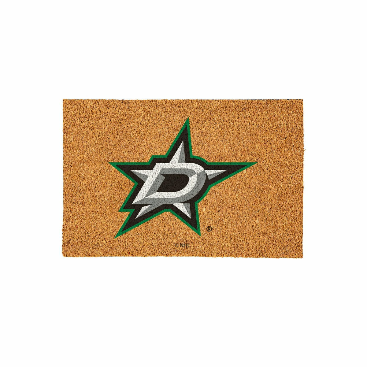 Team Sports America Value - Dallas Stars Large Full Color Coir Mat, 36"x24"
