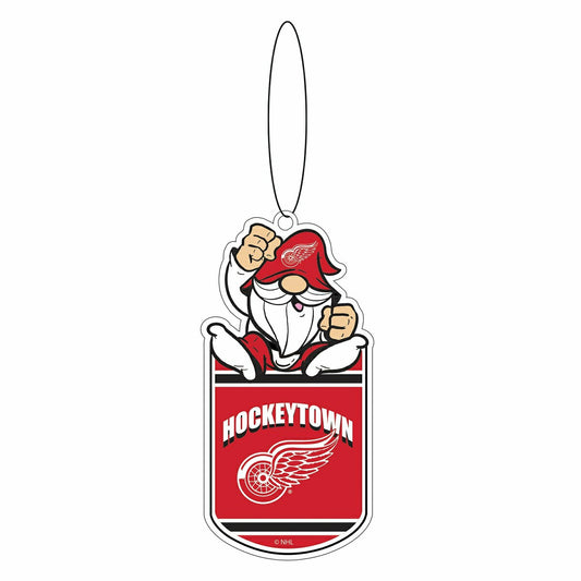 Team Sports America Best Seller - Detroit Red Wings Gift Tag Ornament, Gnome Fan