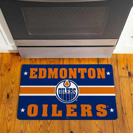 Team Sports America Everyday - Edmonton Oilers Anti-Fatigue Mat, 18"x30"