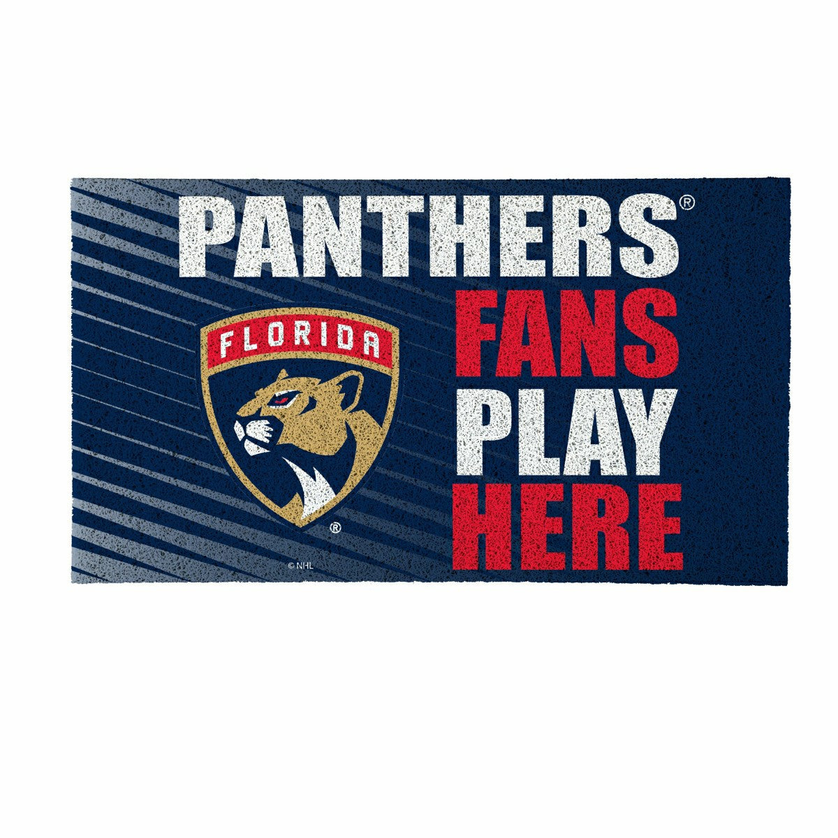 Team Sports America Value - Florida Panthers Fan Mat, 28"x16"