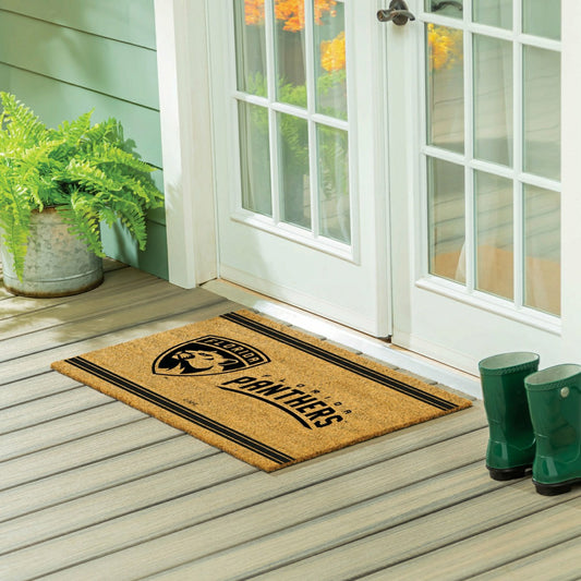 Team Sports America Everyday - Florida Panthers Large One Color Coir Mat, 36"x24"