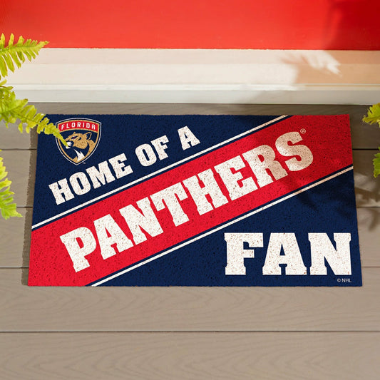 Team Sports America Trending - Florida Panthers, PVC Mat COLOR, Home of a Fan