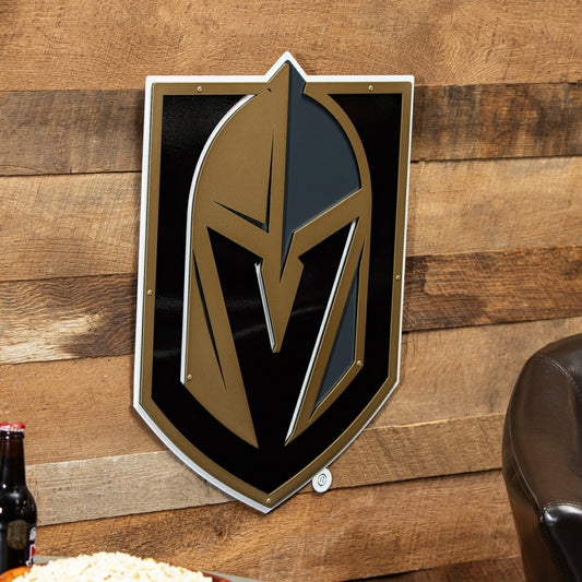 Team Sports America Best Seller - Vegas Golden Knights Premier Metal Wall Art