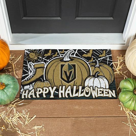Team Sports America Exclusive - Vegas Golden Knights Halloween PVC Mat, 28"x16"