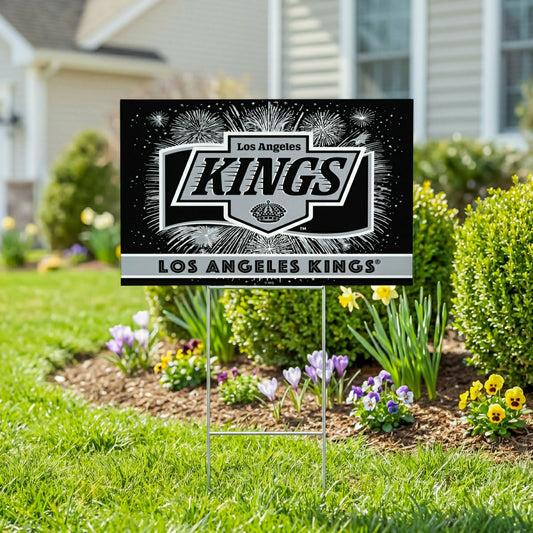 Team Sports America Classic - Los Angeles Kings Yard Sign, Patriotic