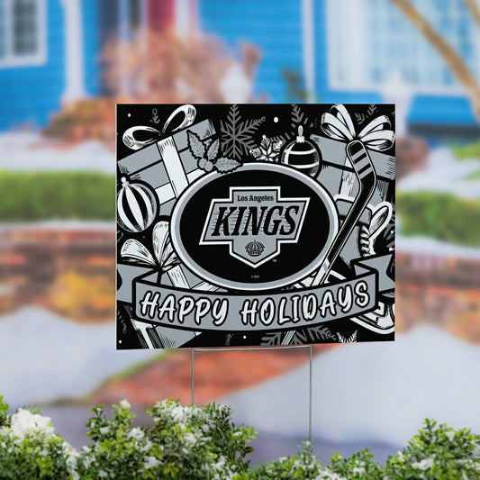 Team Sports America Essential - Los Angeles Kings Yard Sign, Holiday
