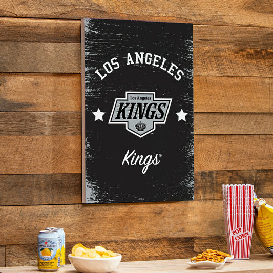 Team Sports America Classic - Los Angeles Kings Wood Wall Sign, 16x24